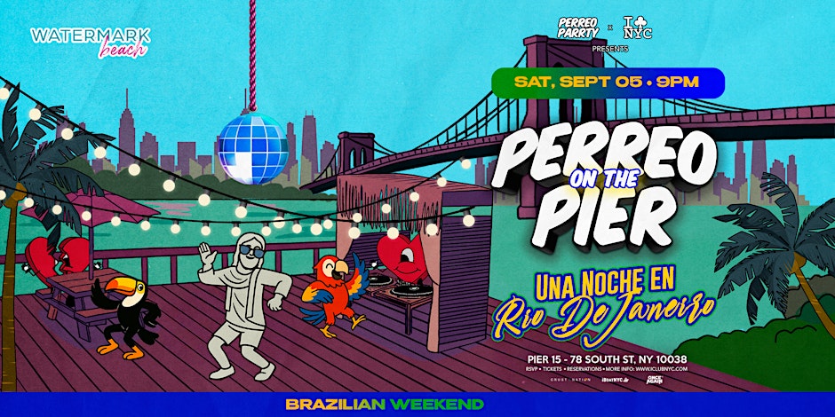 #1 BRAZILIAN WEEKEND | UNA NOCHE EN RIO DE JANEIRO @ WATERMARK PER 15