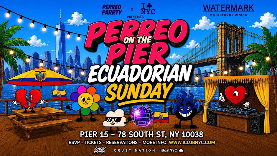 #1 ECUADORIAN SUNDAY ON THE PIER - OUTDOORS @ WATERMARK