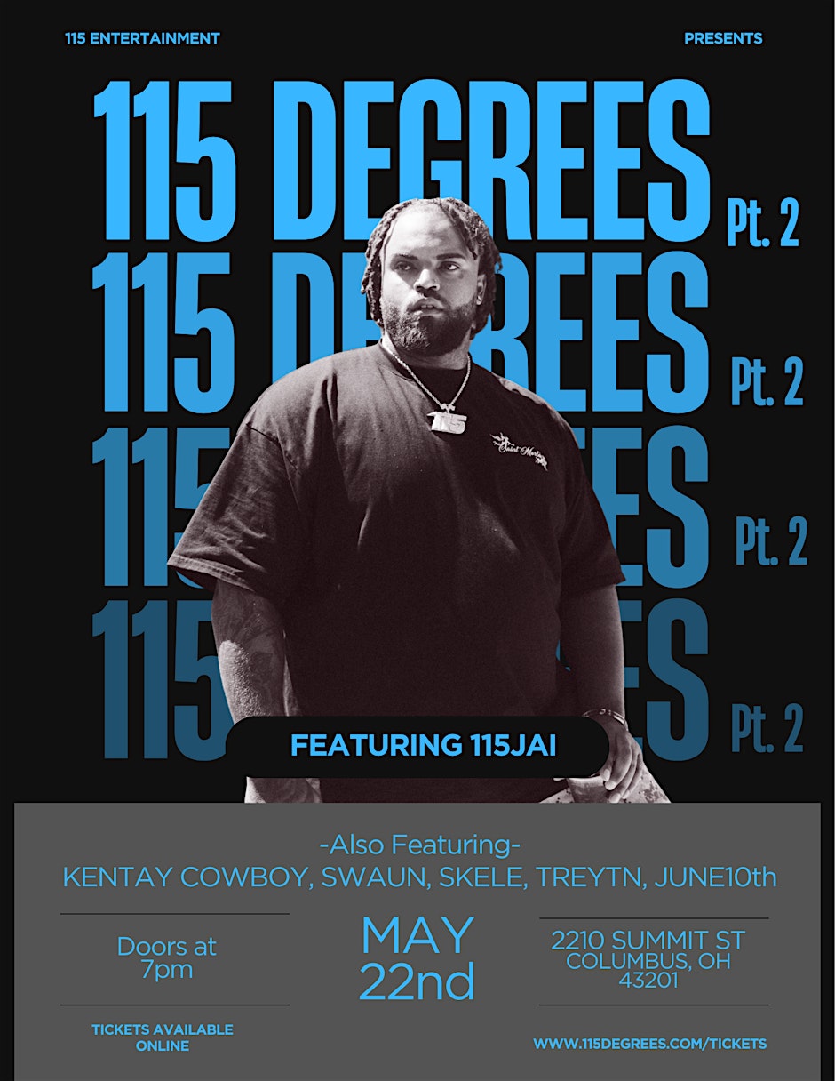 115 Degrees Pt. 2 - 115 Jai, Kentay Cowboy, Swaun, Skele & More