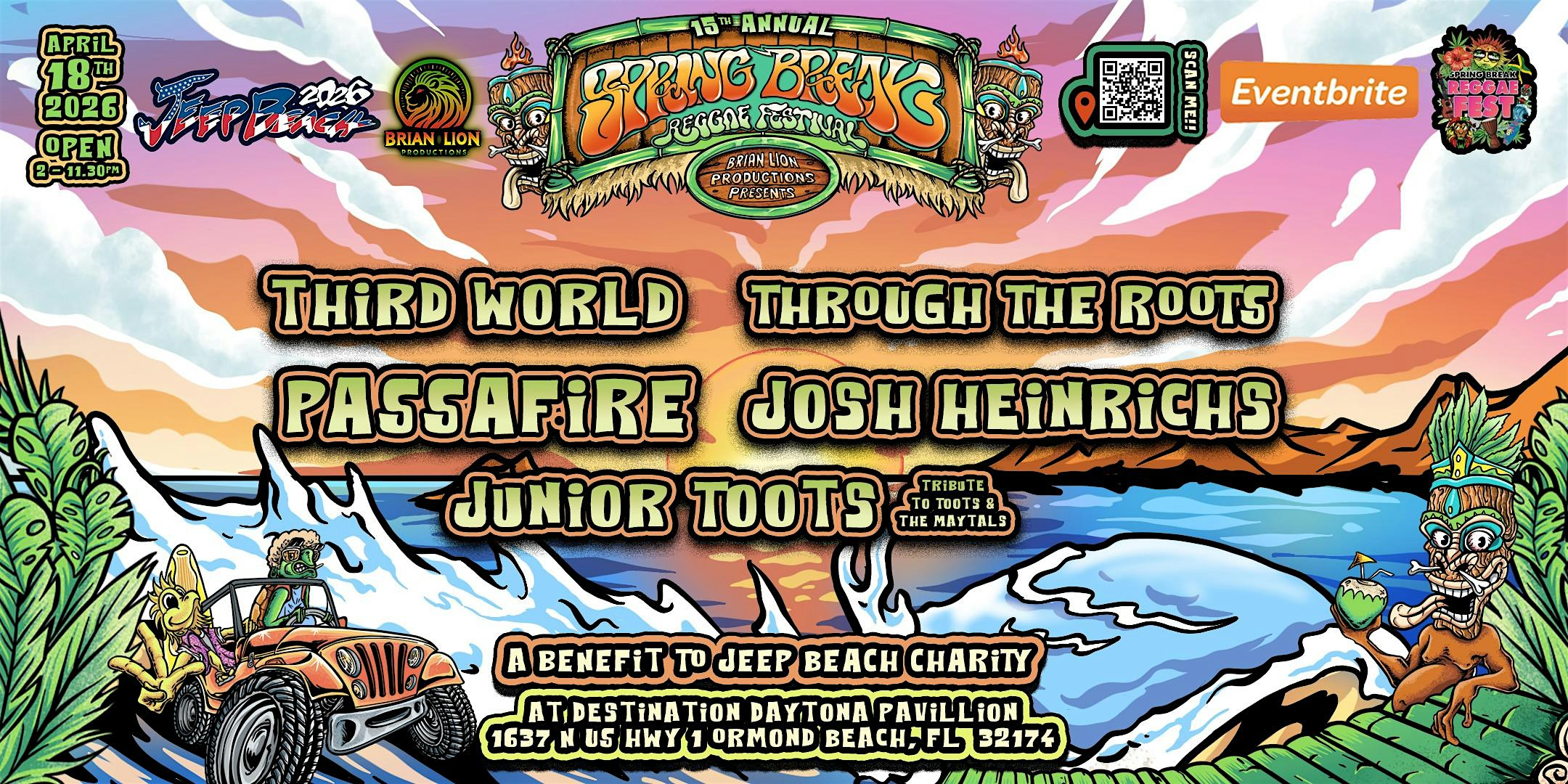 15th Annual Spring Break Reggae Festival