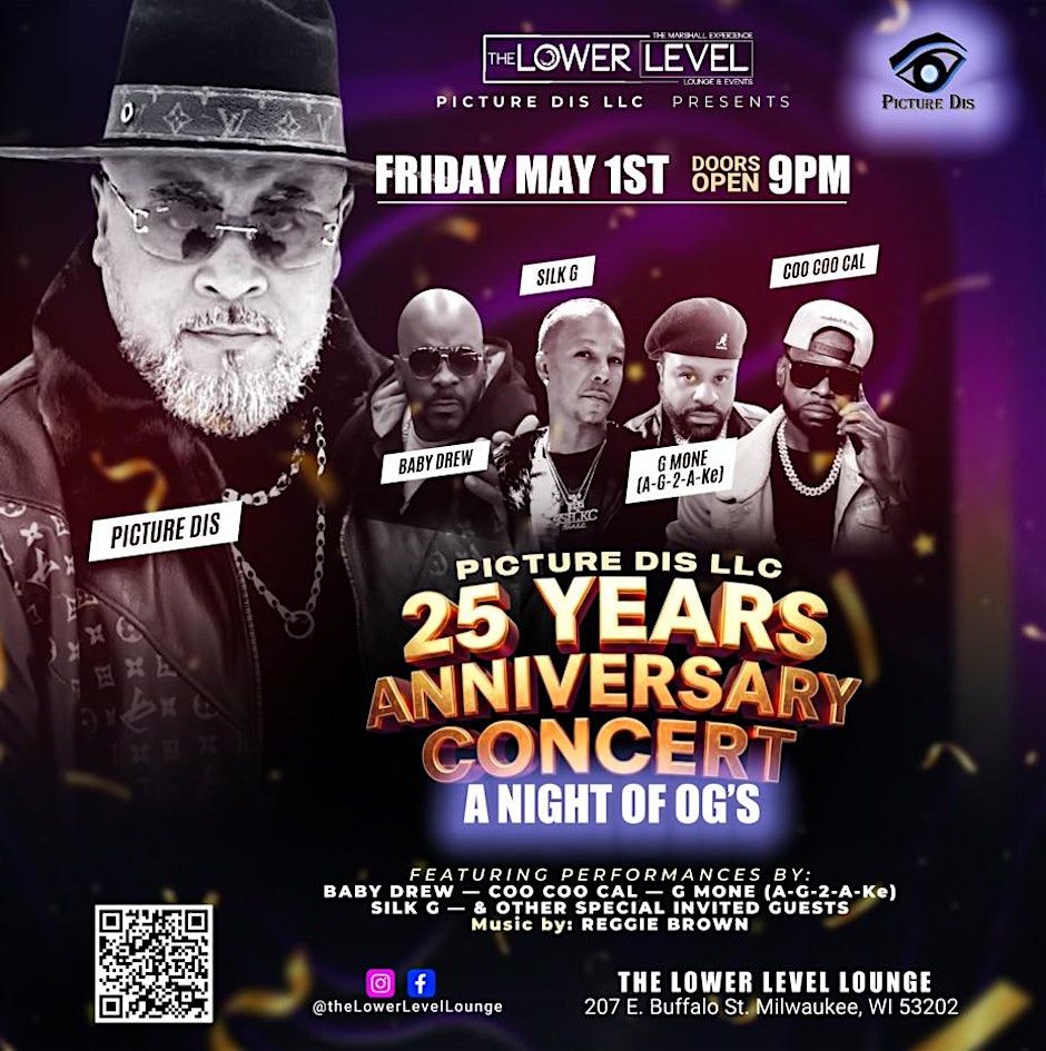 25 Years of Picture Dis! A Night of OG's Concert!