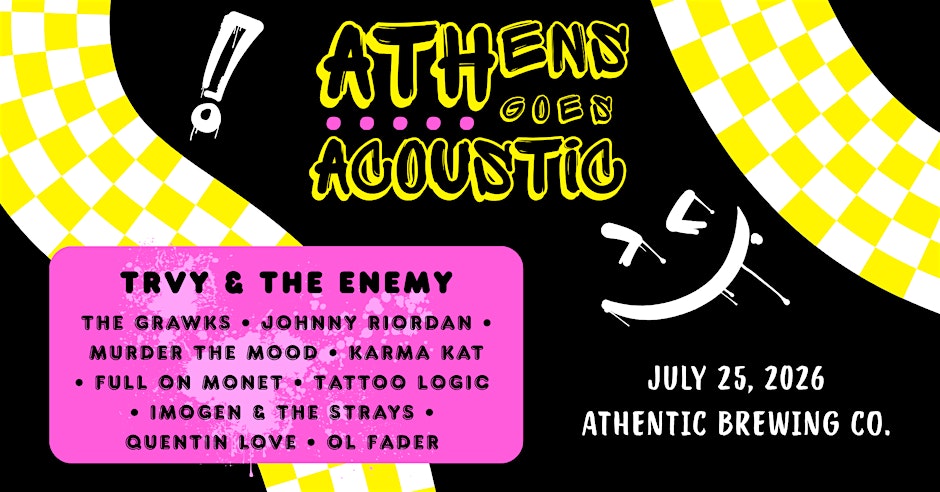 2nd Annual Athens Goes Acoustic Festival @ Athentic Brewing Co.