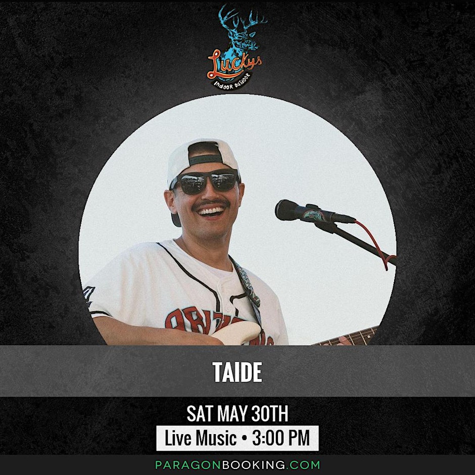 2nd Street Patio Party :  Live Music in Roosevelt Row Phoenix Arizona featuring Taide at Luckys Indoor Outdoor