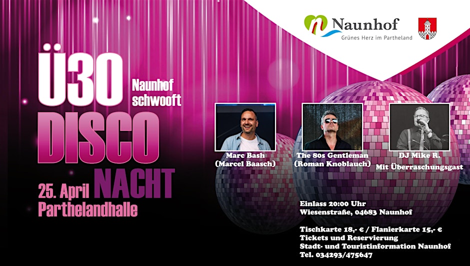 Ü30 Disco Nacht - "Naunhof schwooft"