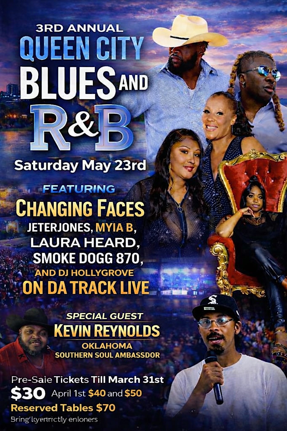 3rd Annual Queen City Blues and R&B On The River