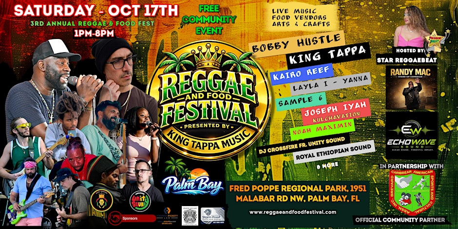 3RD ANNUAL REGGAE & FOOD FESTIVAL