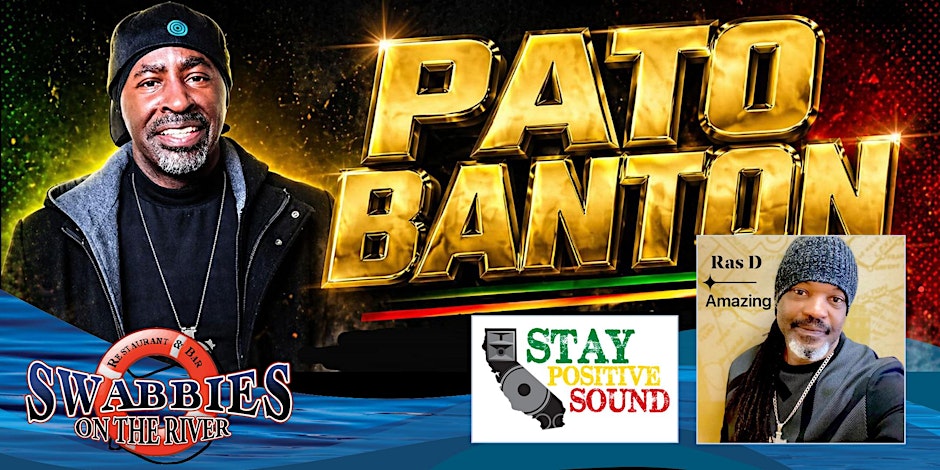 3rd Friday Reggae w/ Pato Banton and Ras D - Juneteenth Celebration!