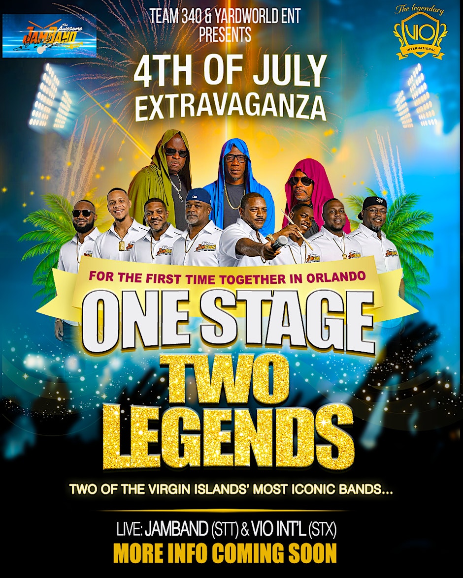 4th of July Extravaganza: Jamband & VIO Int’l LIVE