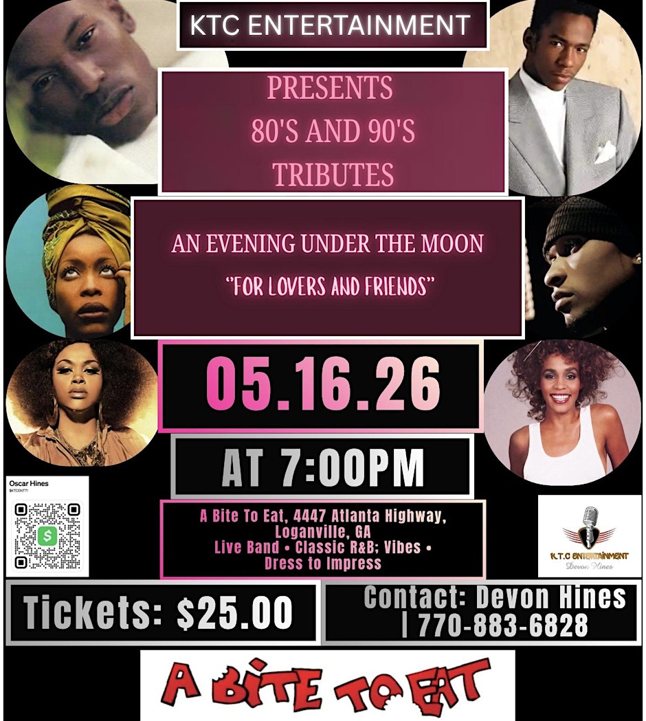 80’s and 90’s RnB Tribute Concert