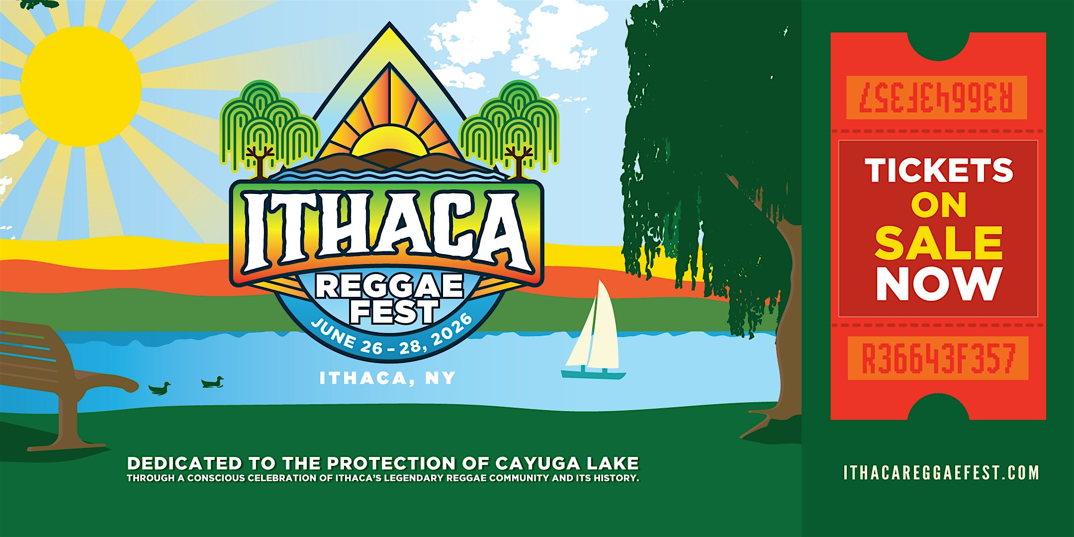 8th Annual Ithaca Reggae Fest - June 26-28, 2026