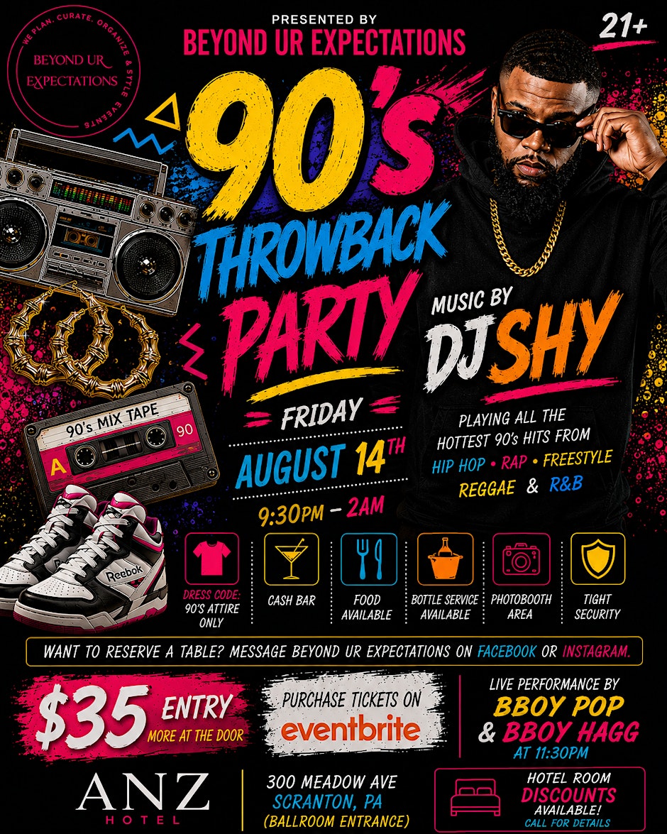 90s ThrowBack Party