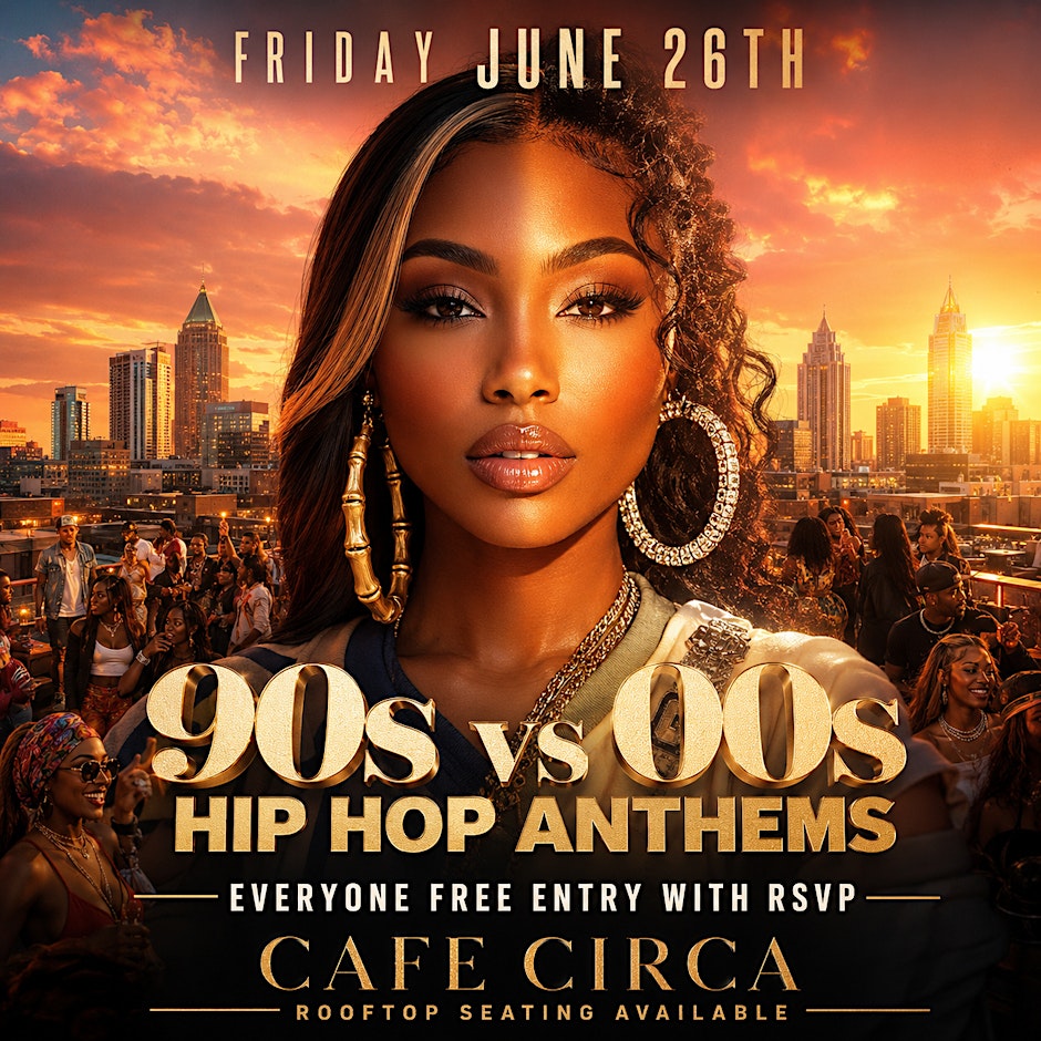 90s vs 00s Hip Hop Anthems at Cafe Circa | Free Entry with RSVP