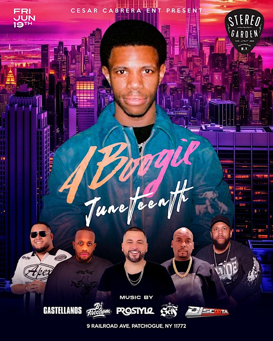 A Boogie Performing LIVE at Stereo Garden LI