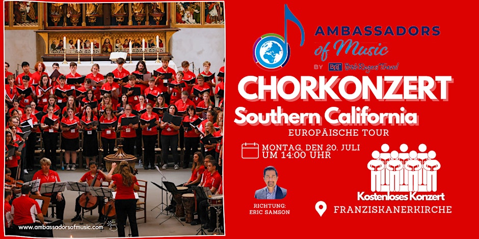 A Melodic Journey: Southern California Ambassadors of Music in Concert