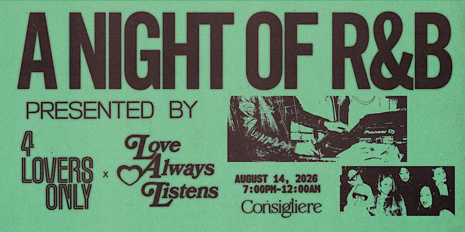 A  Night Of R&B at Consigliere