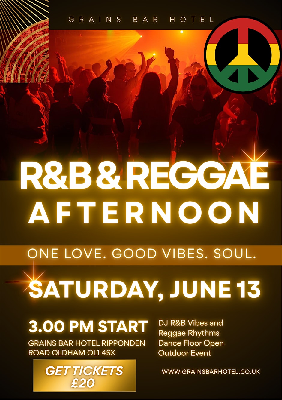 A night of R&B heat, reggae rhythms, and pure one‑love energy
