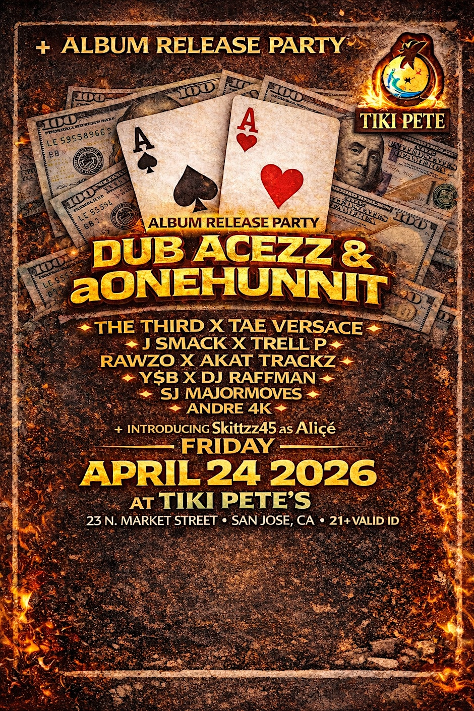 Acezz & Hunnitz ALBUM RELEASE