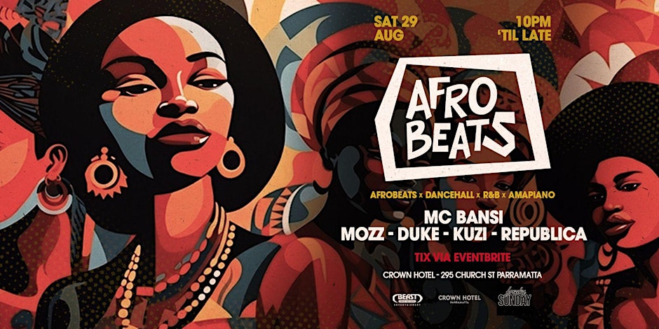 Afro Beats @ Crown Hotel Parramatta