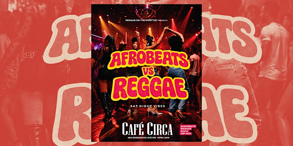 AFRO BEATS VS REGGAE | REGGAE ON THE ROOFTOP | FREE ENTRY TIL 11PM