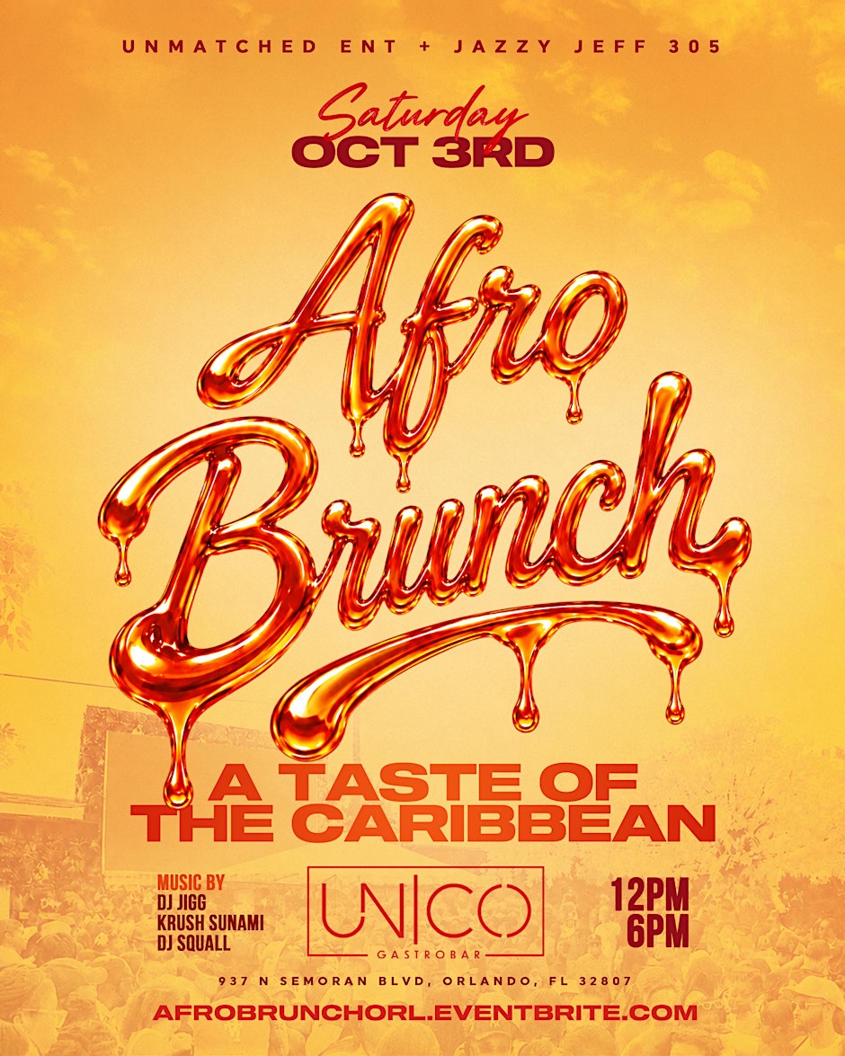 AFRO BRUNCH - A TASTE OF THE CARIBBEAN