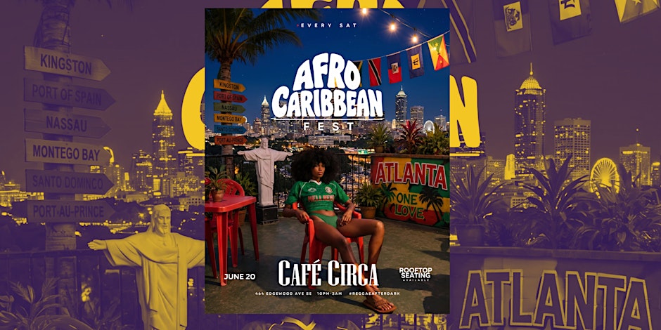 AFRO CARIBBEAN FEST ROOFTOP PARTY | FREE DRINK TIL 11PM