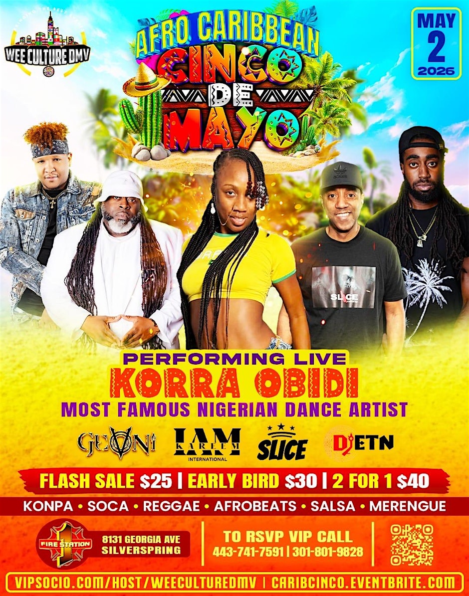 Afro Caribbean Vybz  Cinco de Mayo