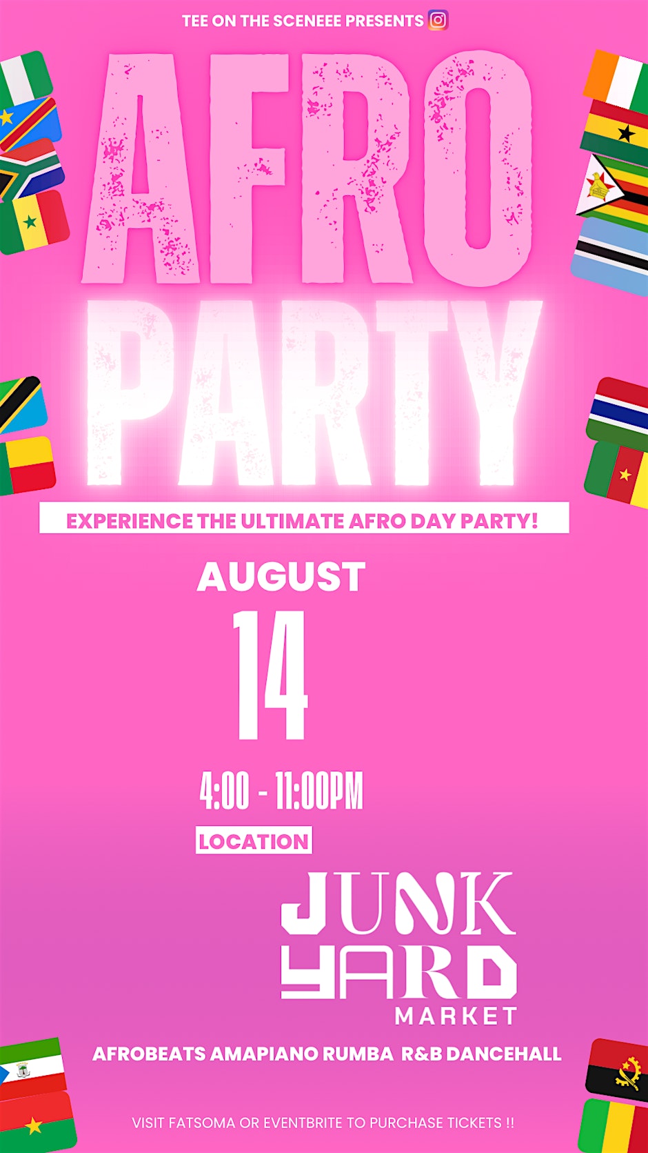 AFRO DAY PARTY 2026  | Rep Your Country Edition