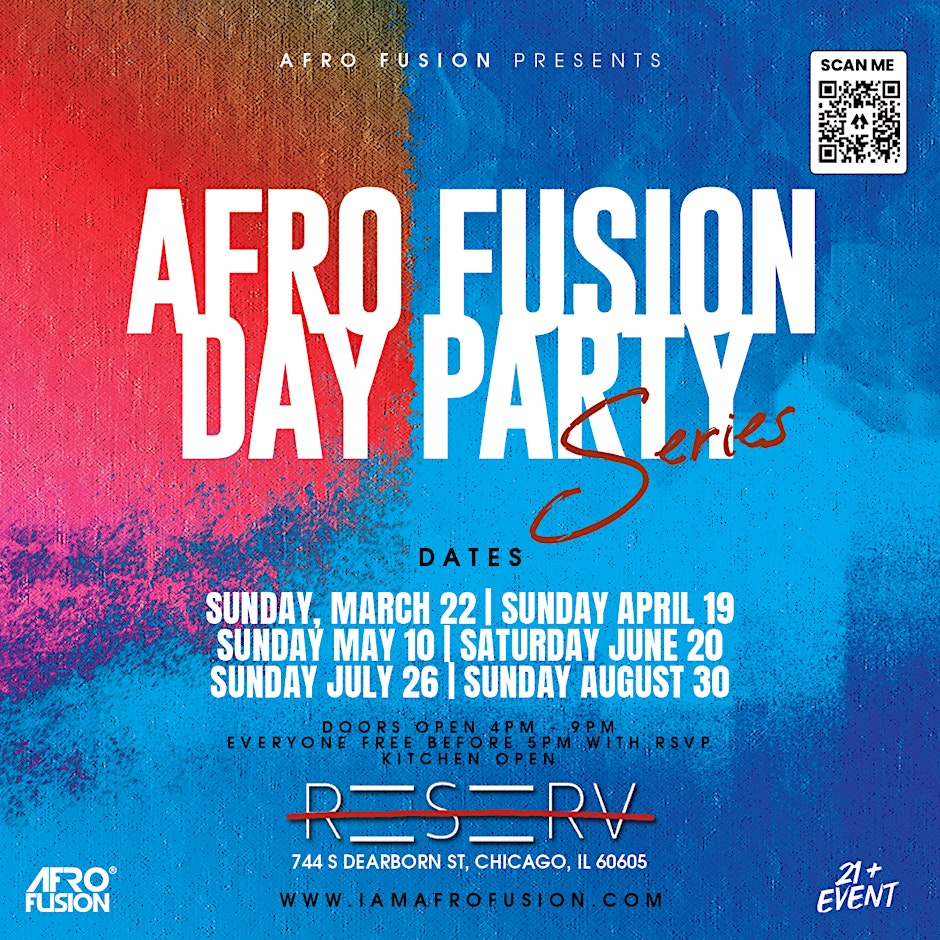 Afro Fusion Rooftop Day Party | Brand New  Venue