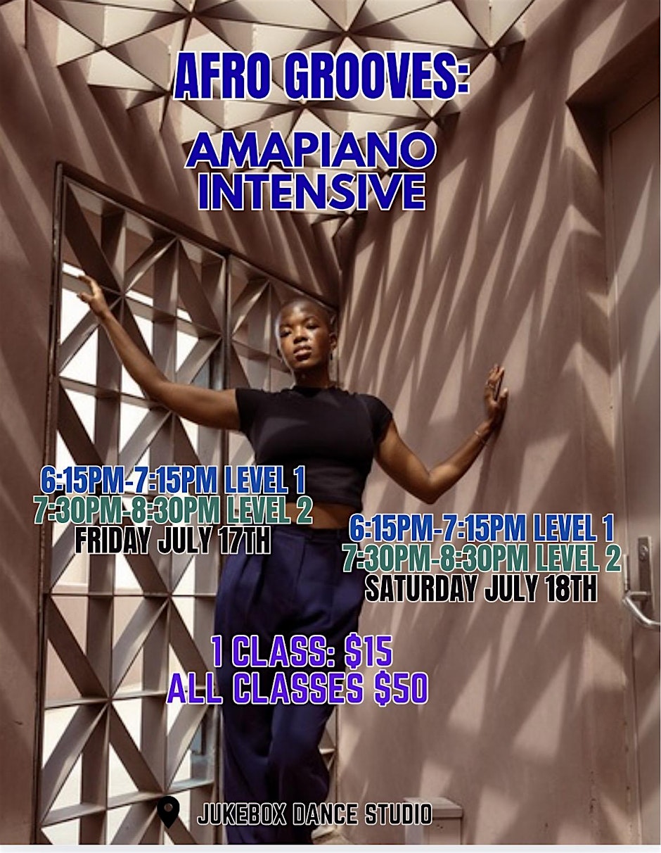 Afro Grooves: Amapiano Intensive August 2026