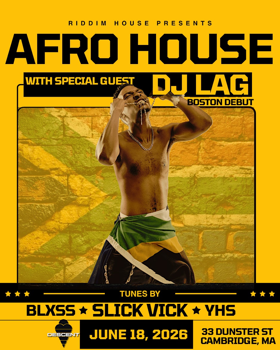AFRO HOUSE BOSTON: Juneteenth w/ DJ Lag