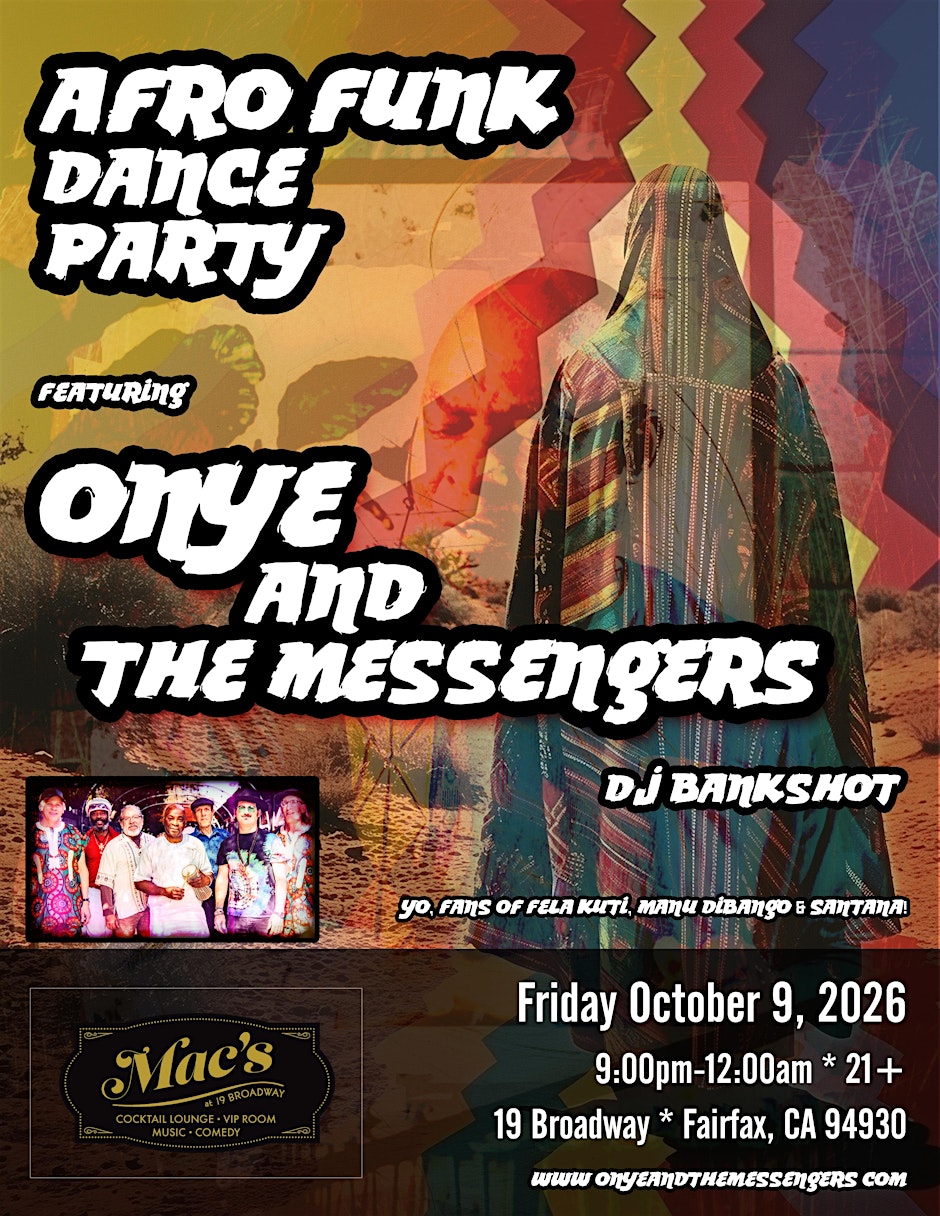 Afrobeat & Funk Dance Party: Onye & The Messengers