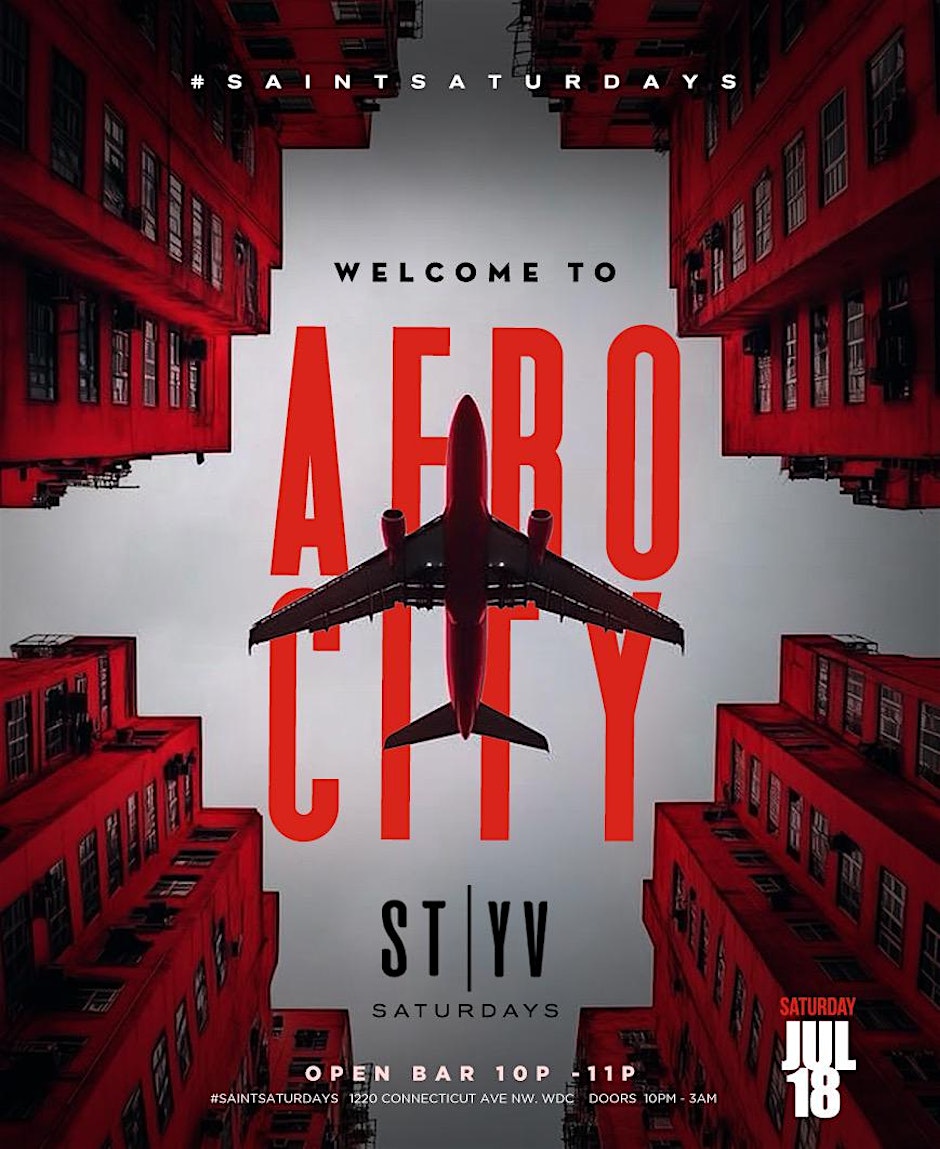 AFROBEAT IN THE CITY / SAINT YVES DC  SATURDAY