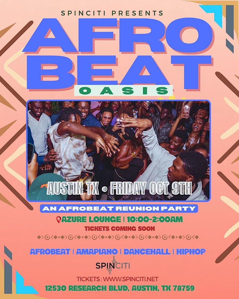 Afrobeat Oasis Austin TX