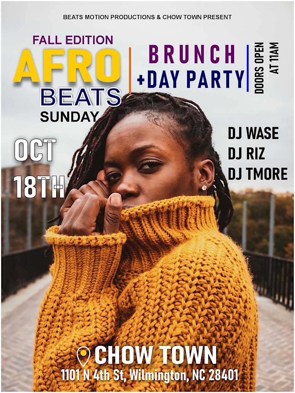 AFROBEATS BRUNCH & DAY PARTY