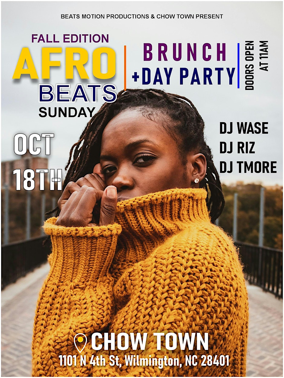 AFROBEATS BRUNCH & DAY PARTY