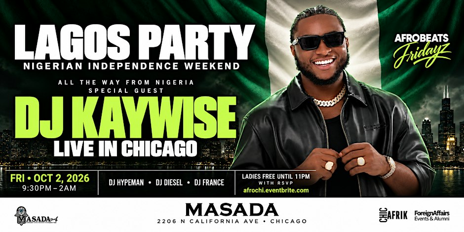 AFROBEATS FRIDAYZ: Lagos Party featuring DJ Kaywise