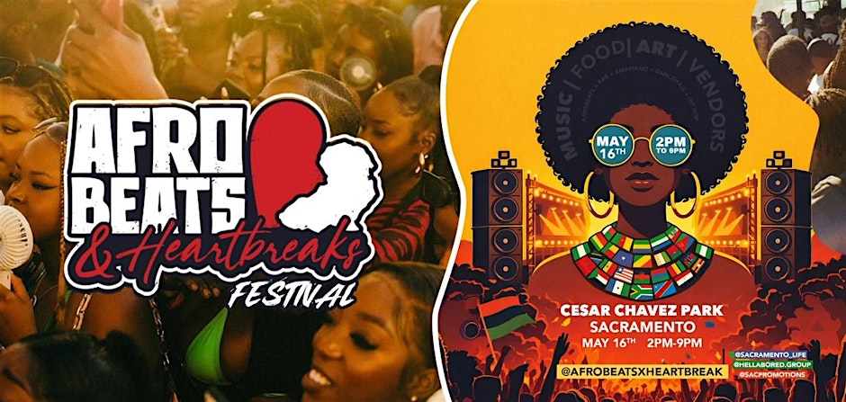 Afrobeats & Heartbreaks Festival  at Cesar Chavez Park 2026