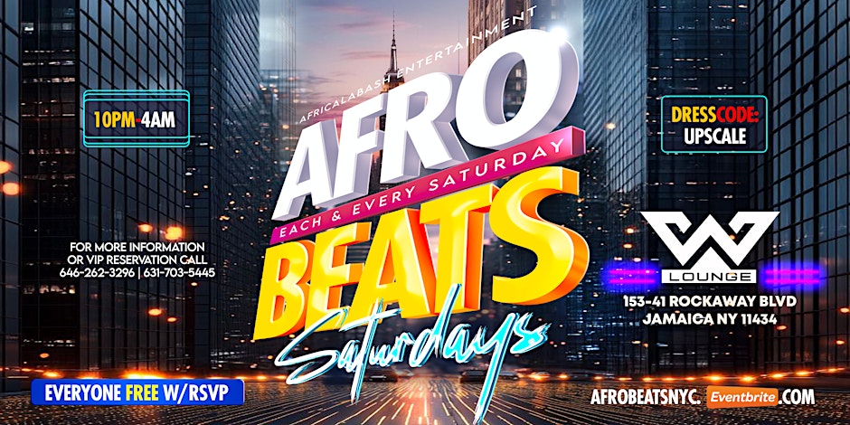 Afrobeats Saturdays