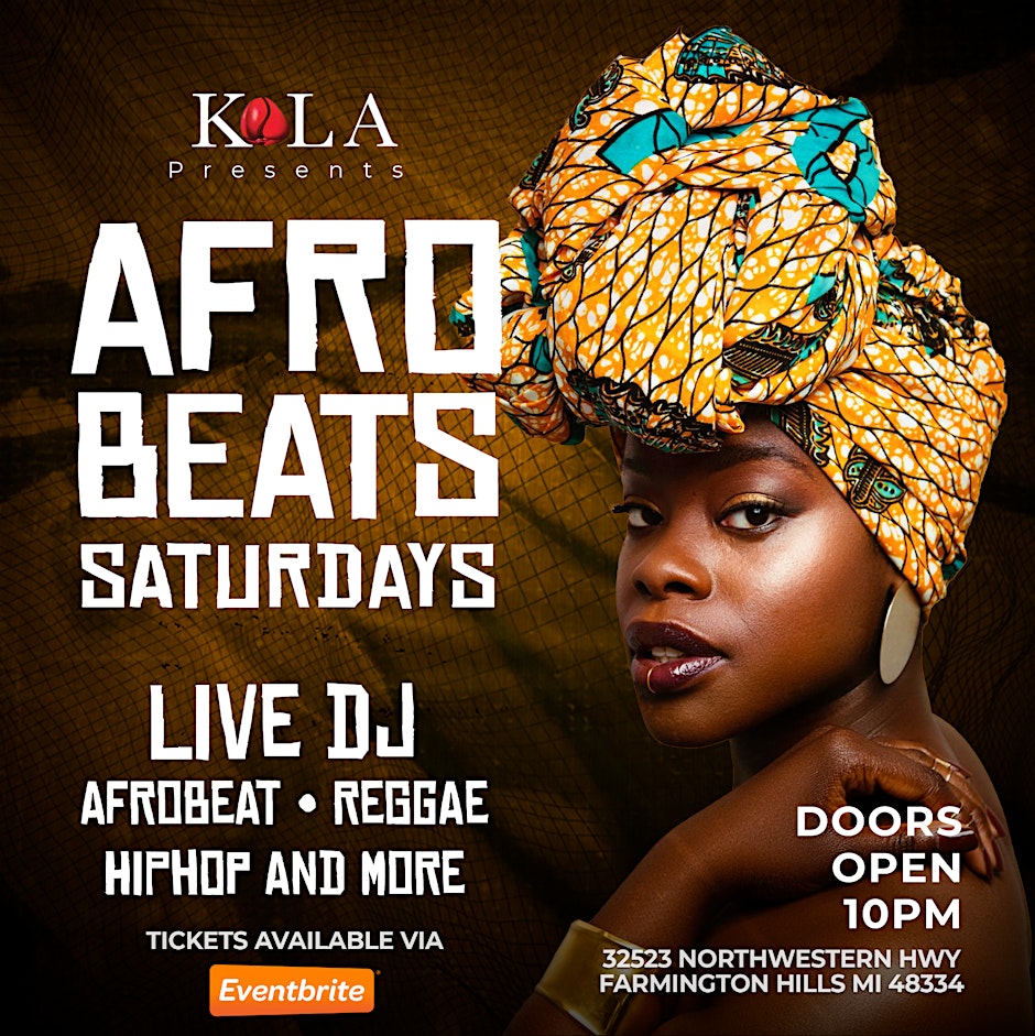Afrobeats Saturdays at Kola Lounge