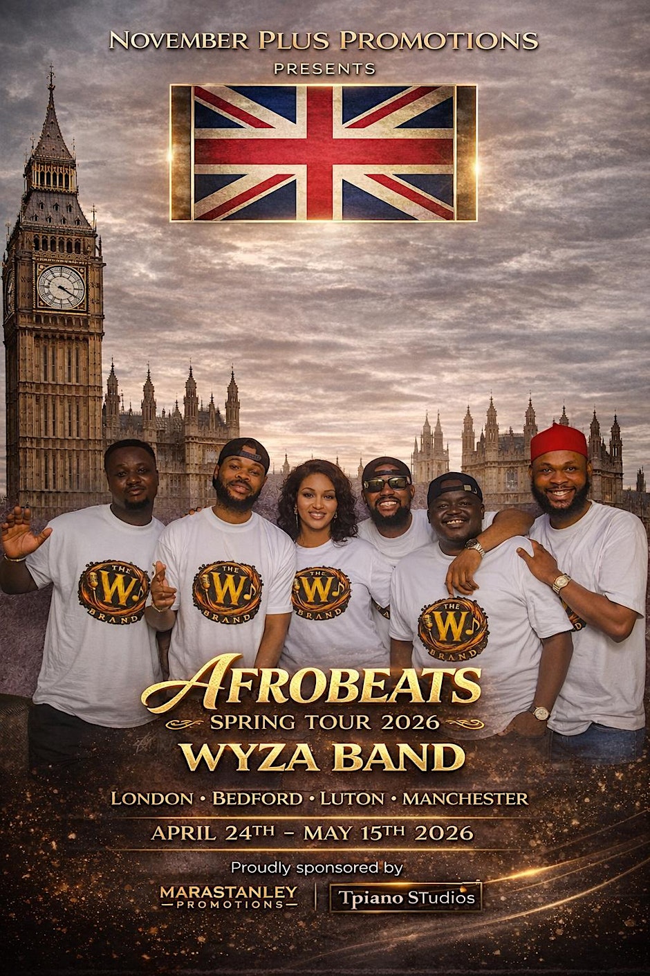 Afrobeats Spring Tour 2026 with Wyza