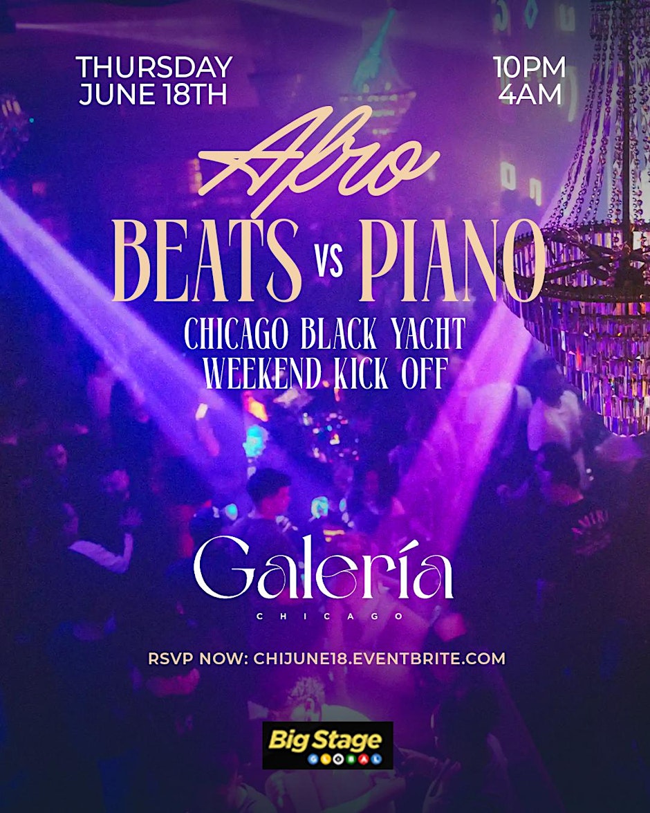 Afrobeats Vs Amapiano (Thursday Juneteenth weekend kickoff)