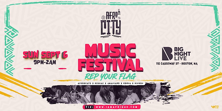 AFROCITY MUSIC FESTIVAL AT BNL- TICKETS AVAILABLE ONLY ON TICKETMASTER