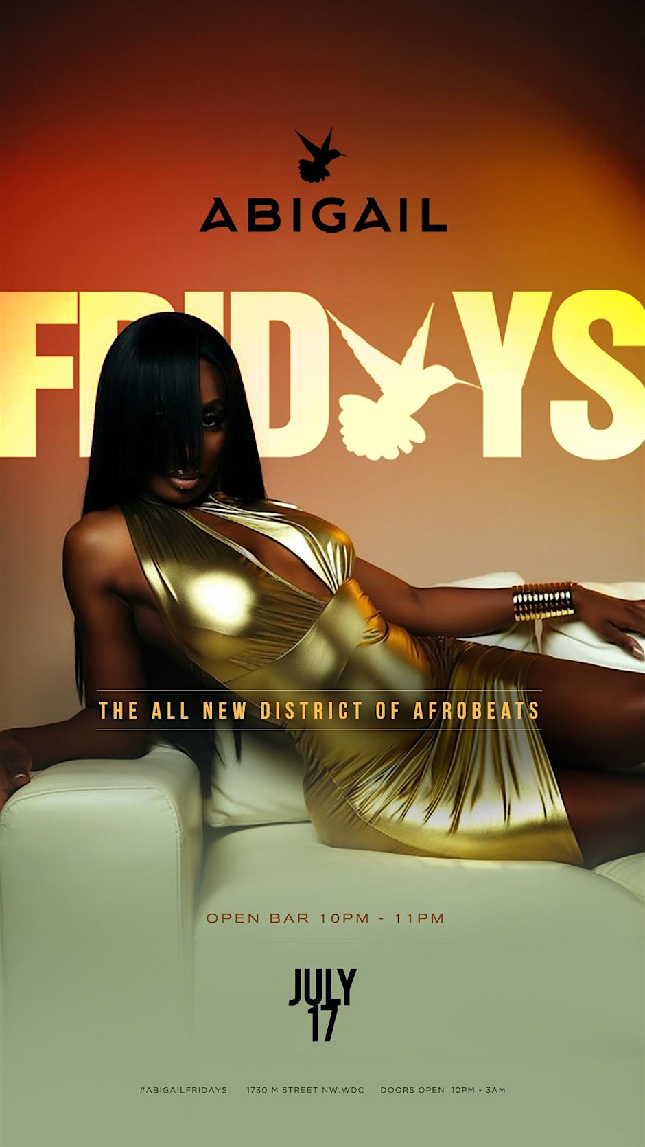 AfroCode Fridays | DISTRICT OF AfroBeats, RnB, Dancehall, [Every Friday]