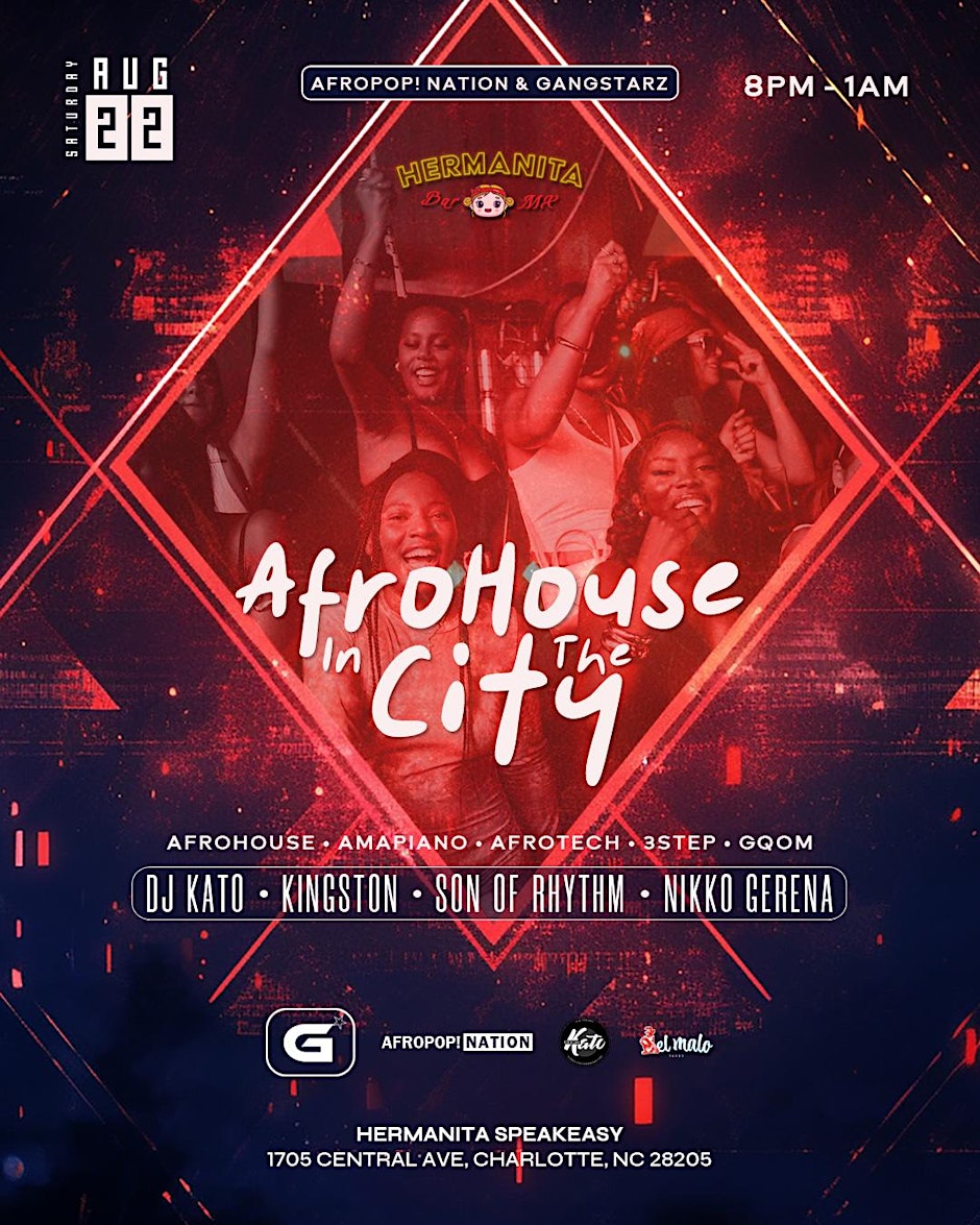 AFROHOUSE In The City ft. Gangstarz @Hermanita