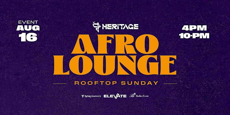 AFROLOUNGE Milwaukee's Rooftop AfroBeats Experience