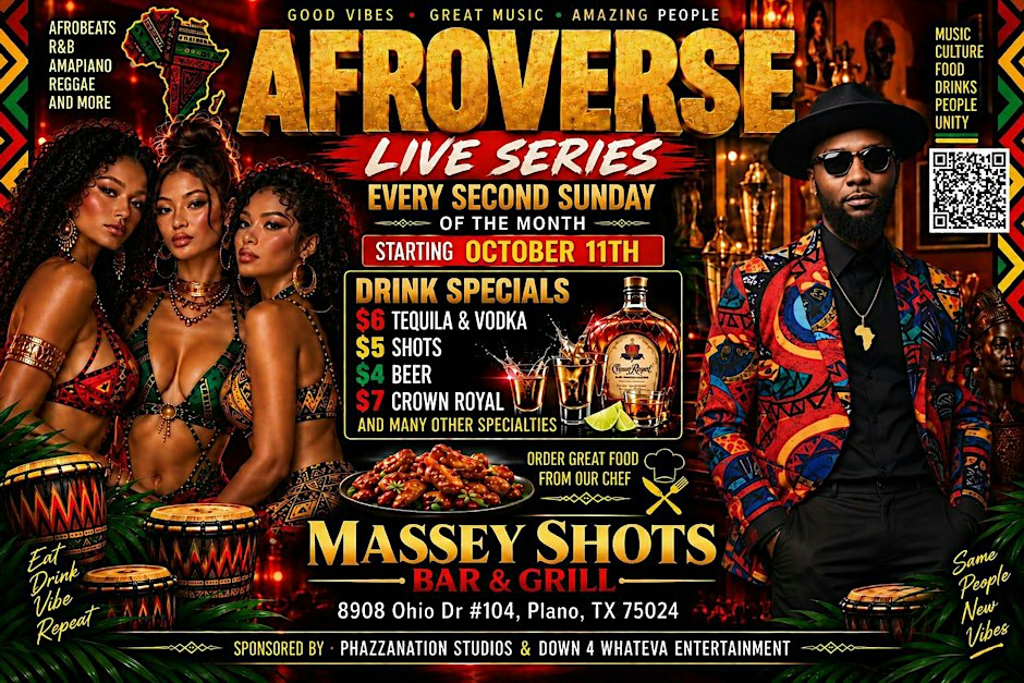 AFROVERSE LIVE - AFROBEAT SUNDAYS