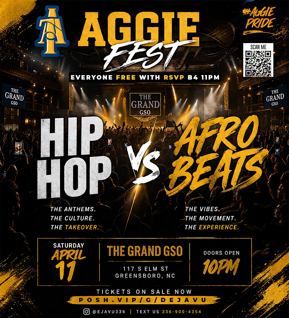AGGIE FEST HIP HOP VS AFROBEATS