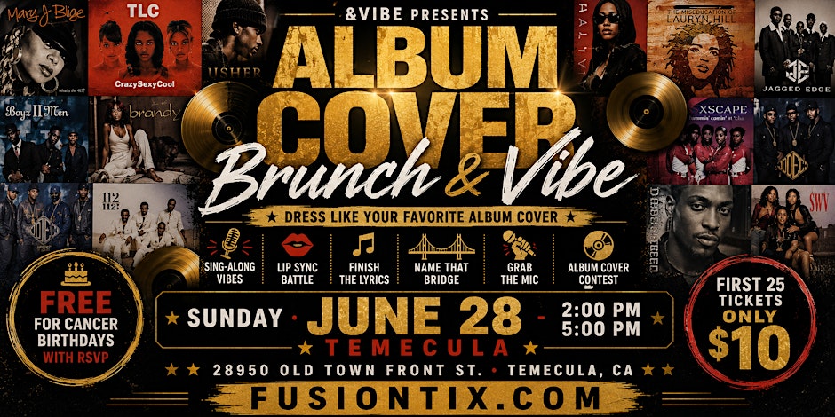 ALBUM COVER BRUNCH & VIBE | TEMECULA