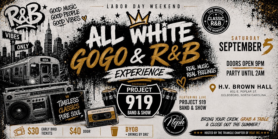 All White GoGo & R&B Experience