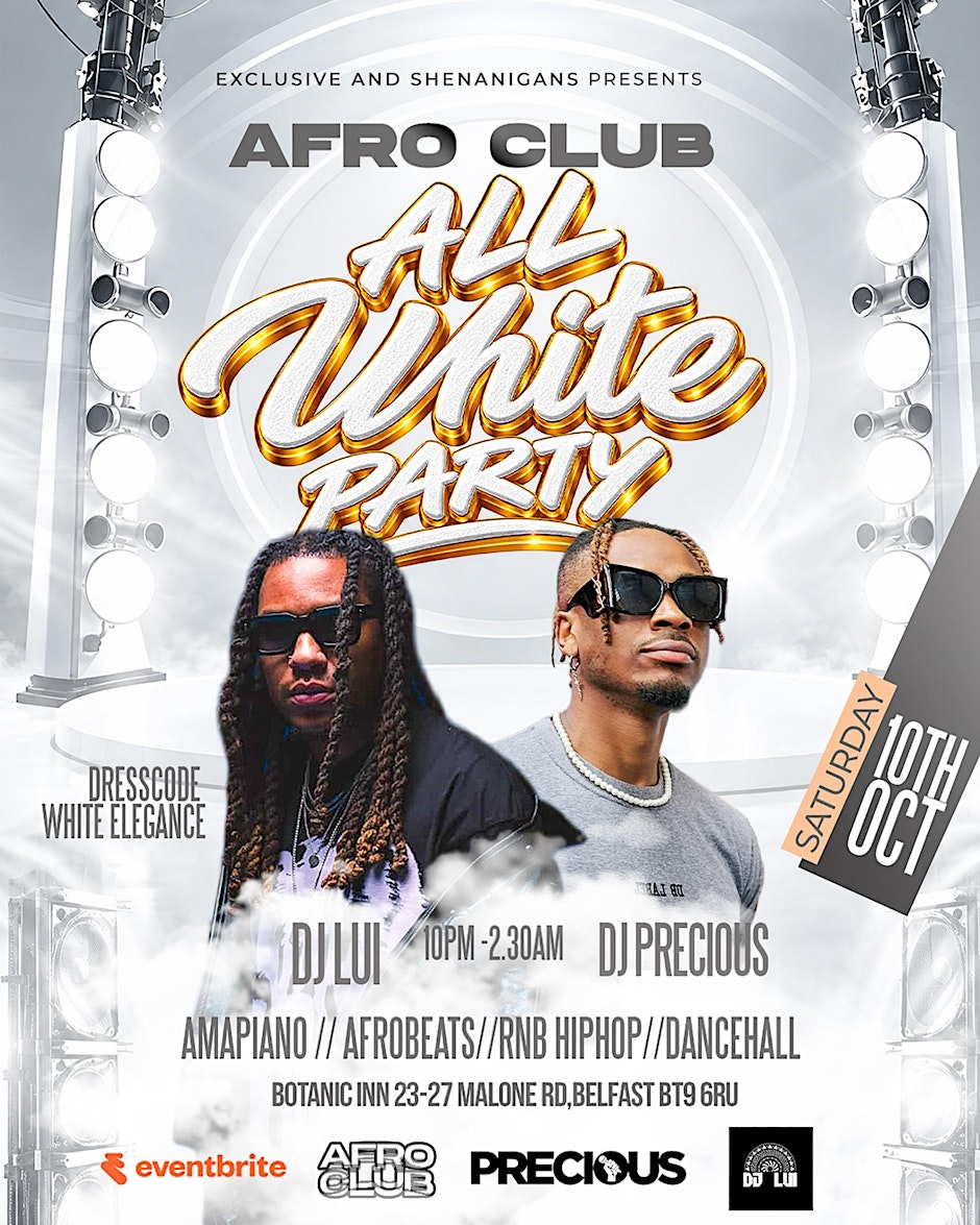 ALL WHITE PARTY (AFRO CLUB)